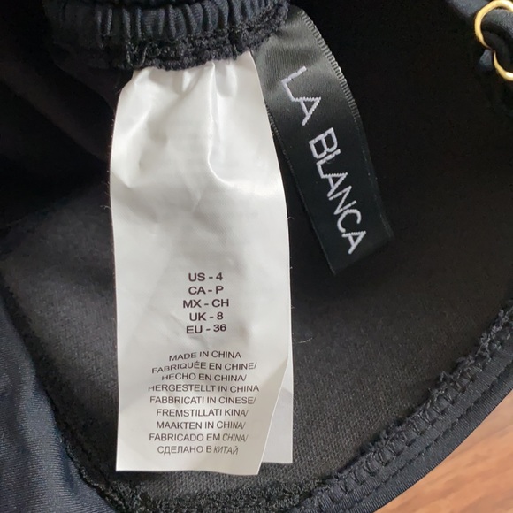 NWOT La Blanca Island Goddess Cinch Side One Piece - Picture 6 of 9